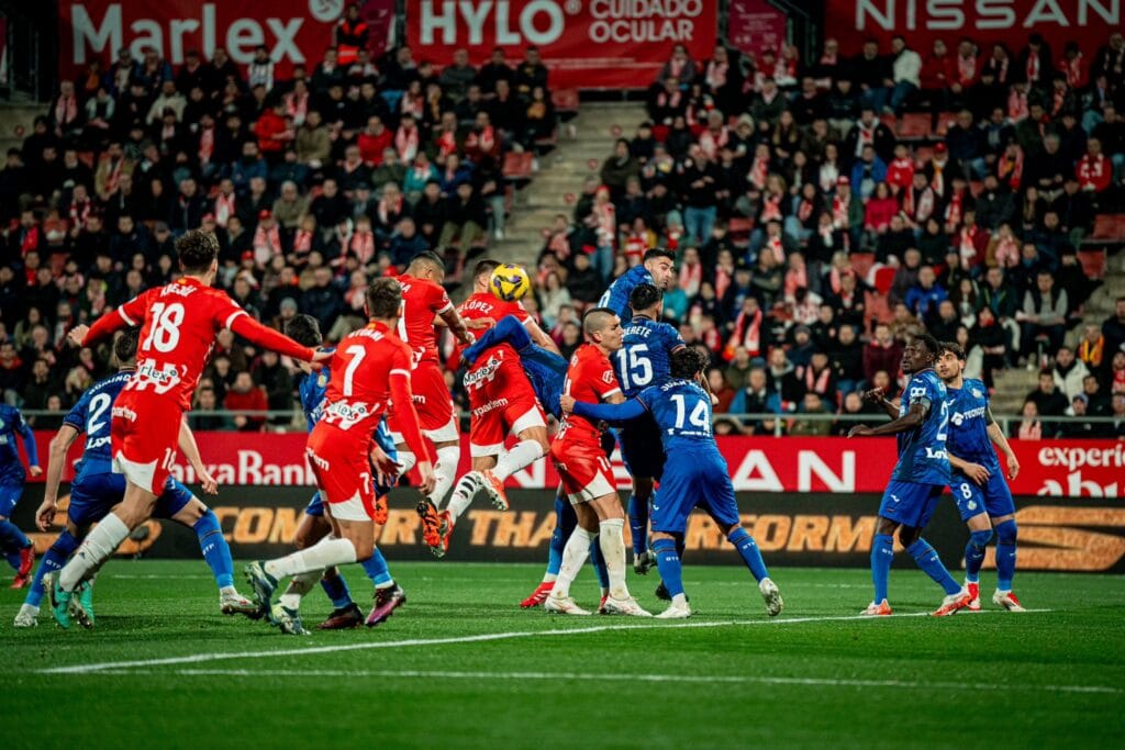 El Getafe deixa empremta a MontiliviUn Girona imprecís va tornar a regalar gols per errors infantils