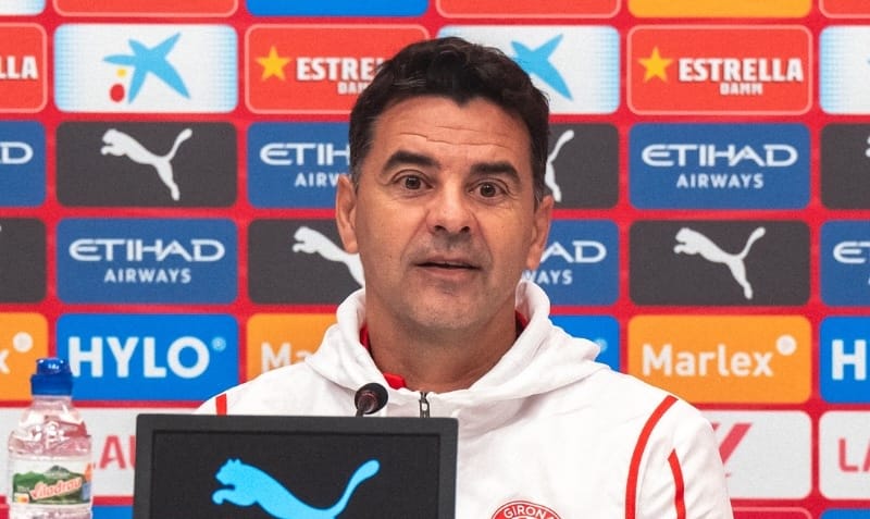 Míchel: “Aquesta manera de fer les coses ens donarà per guanyar partits”El tècnic madrileny assegura estar preocupat pel resultat, però no pel rendiment