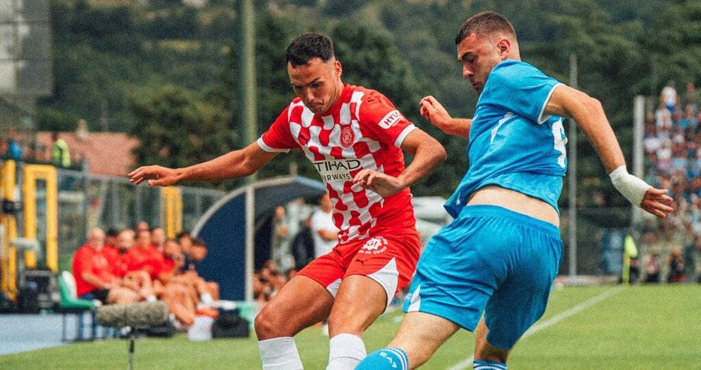 L’última prova abans de la lligaMíchel última la preparació davant el Napoli abans de començar la competició oficial el pròxim divendres a Montilivi