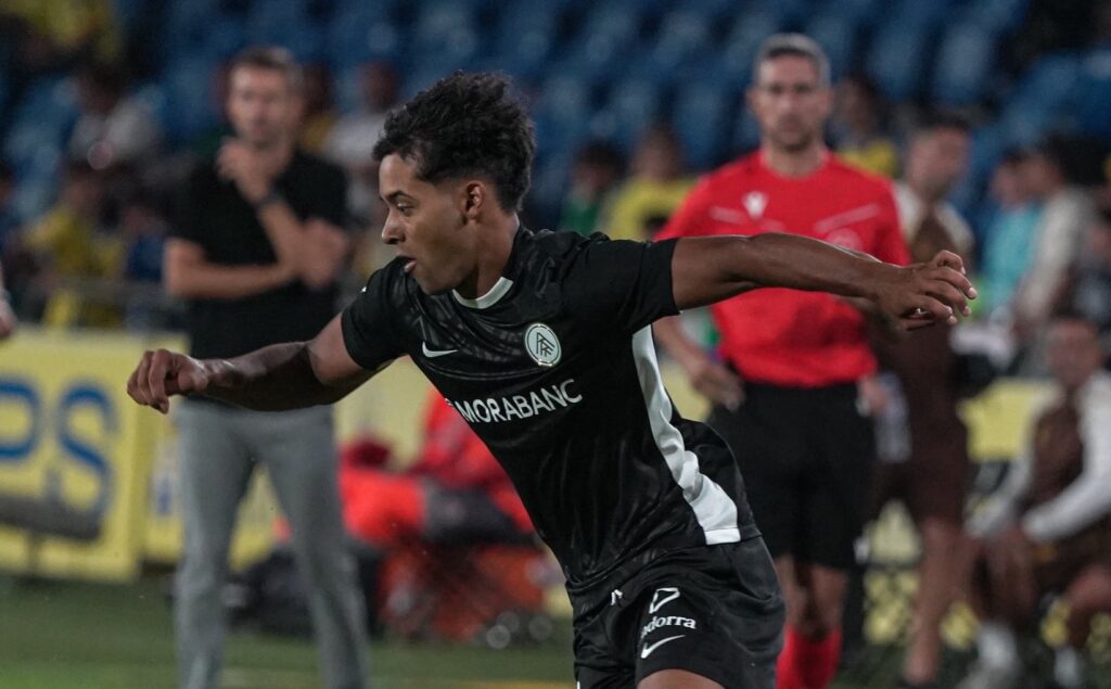 Jastin, “MVP” al debut amb l’AndorraDiumenge va començar l’aventura de dos dels tres cedits del Girona al club andorrà amb un empat a 1 contra Las Palmas
