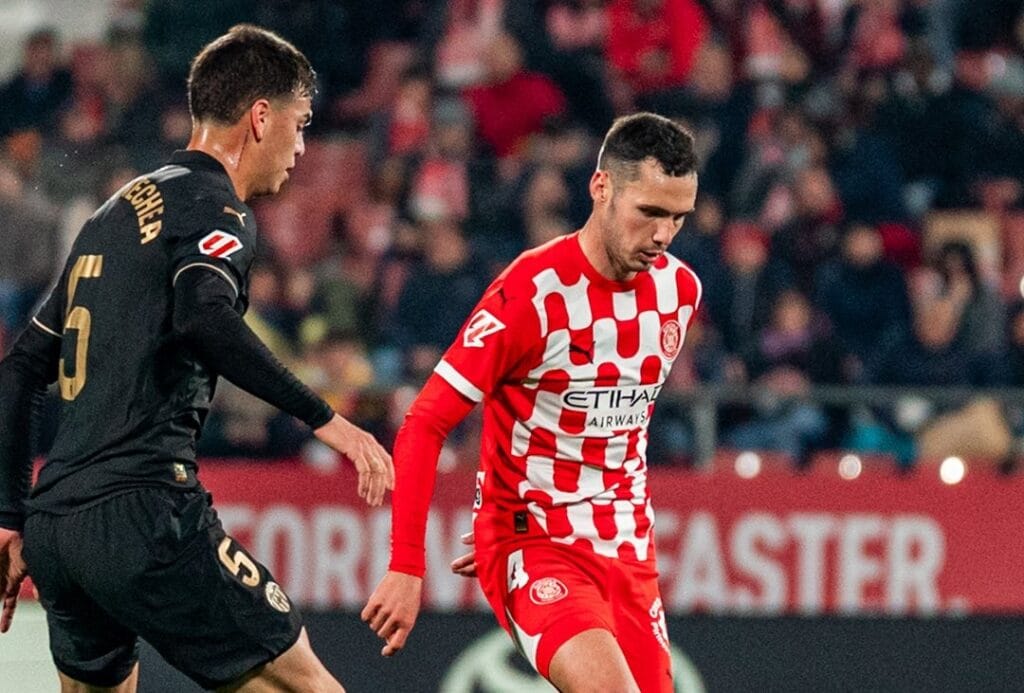 Últim test abans d’una nova aturada: horari, televisió i onze del Girona – ValenciaEls blanc-i-vermells necessiten una victòria per evitar que els 15 dies sense partit es facin massa llargs