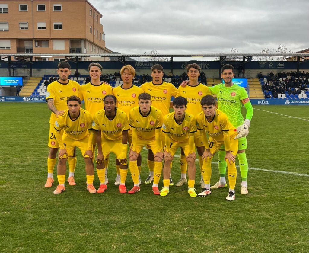 El Girona B tanca l’any amb una nova derrota a domicili (2-0)