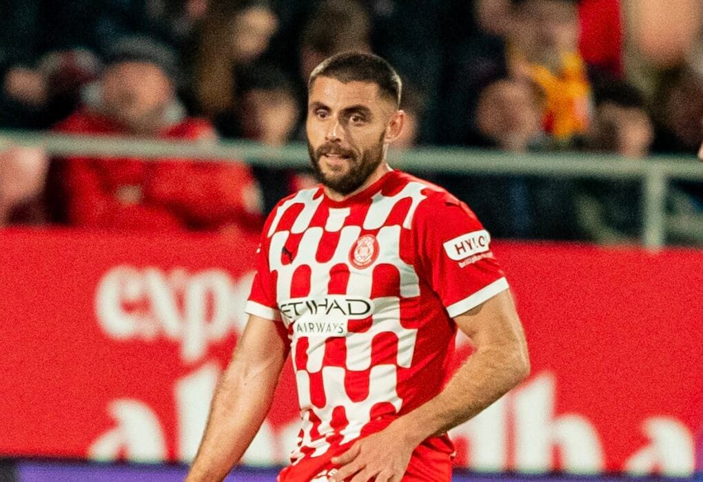 David López, central del Girona FC