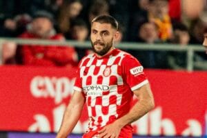 David López, central del Girona FC