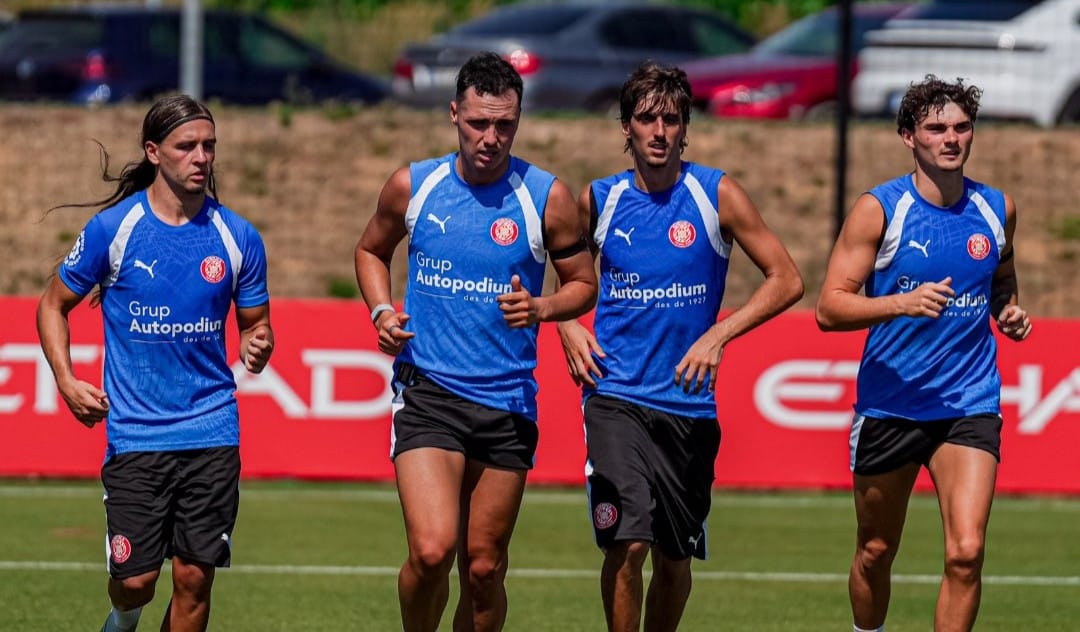 Entrenament del Girona