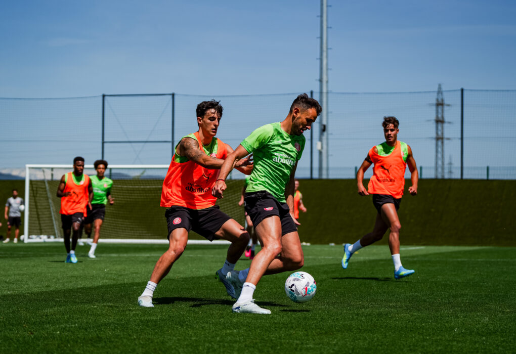 Entrenament del Girona (pretemporada)