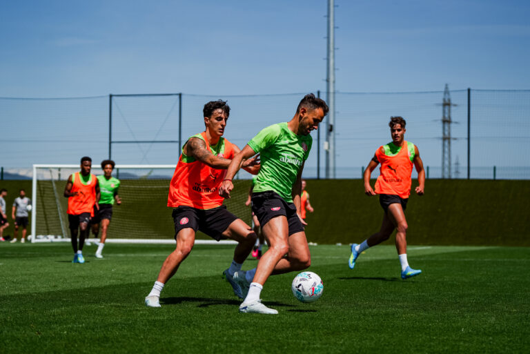 Entrenament del Girona (pretemporada)