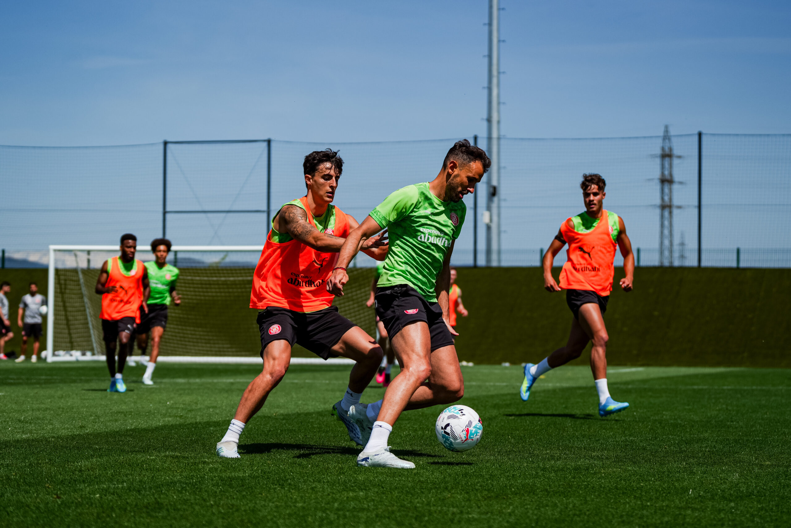 Entrenament del Girona (pretemporada)
