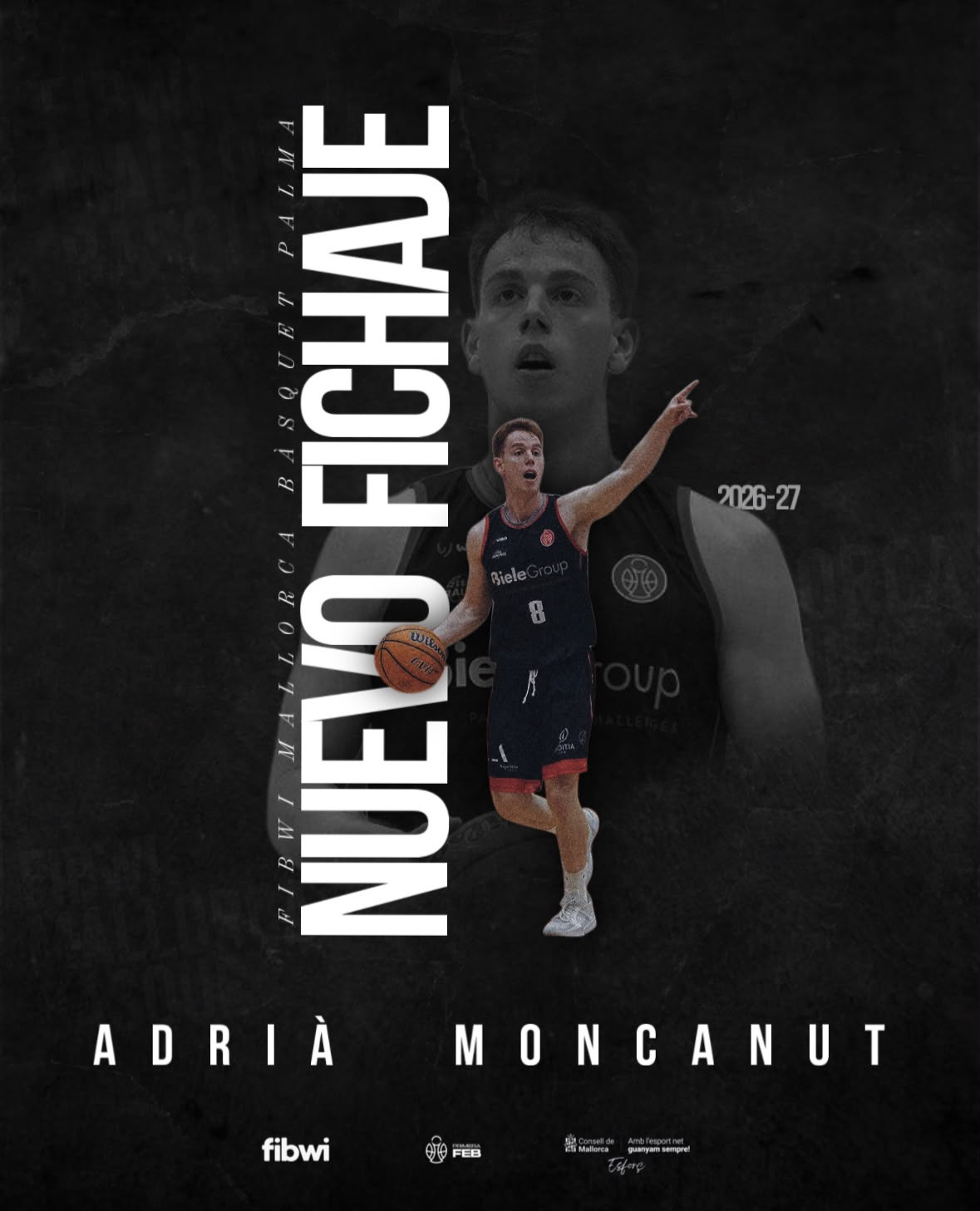 Adrià Moncanut fitxa per Palma
