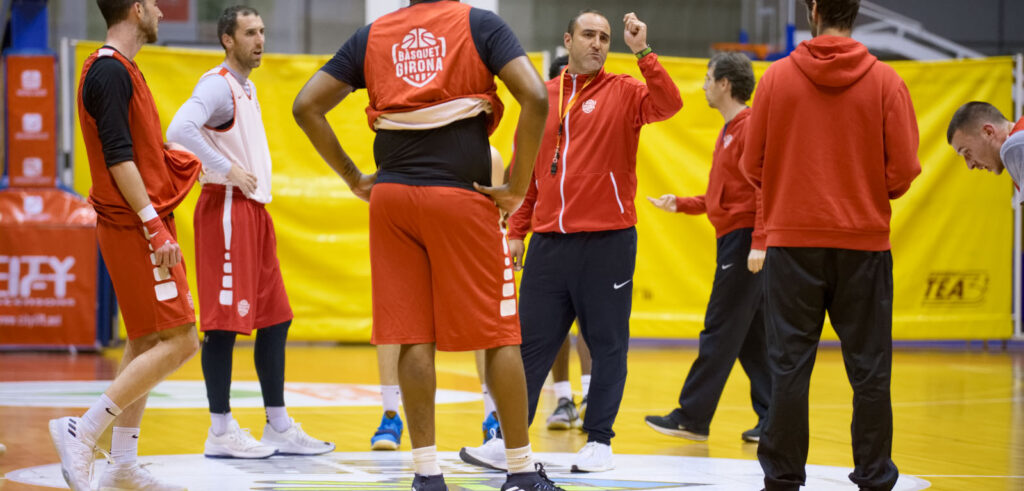 Adrià Moncanut al Bàsquet Girona