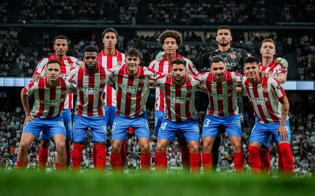 Onze del Girona al Bernabéu