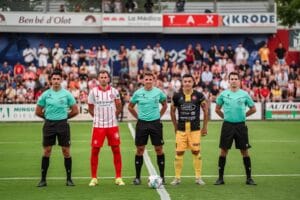 Moments previs a l'Olot-Girona del 2025