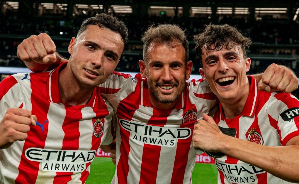 Arnau, Stuani i Francés al Bernabéu