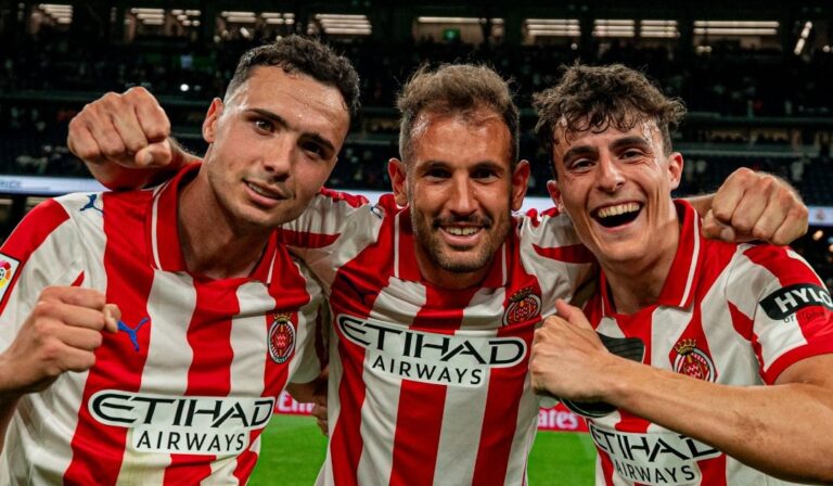 Arnau, Stuani i Francés al Bernabéu
