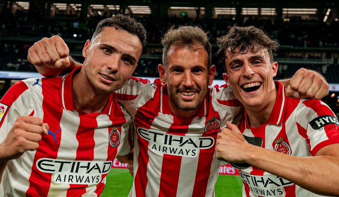Arnau, Stuani i Francés al Bernabéu