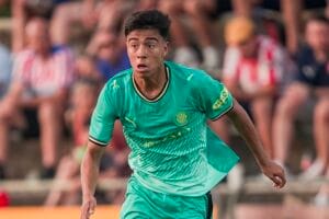 Holmes Junior durant l'Olot-Girona
