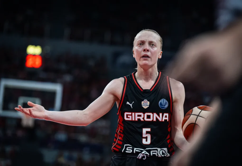 Klara Holm amb l'Uni Girona