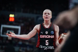 Klara Holm amb l'Uni Girona