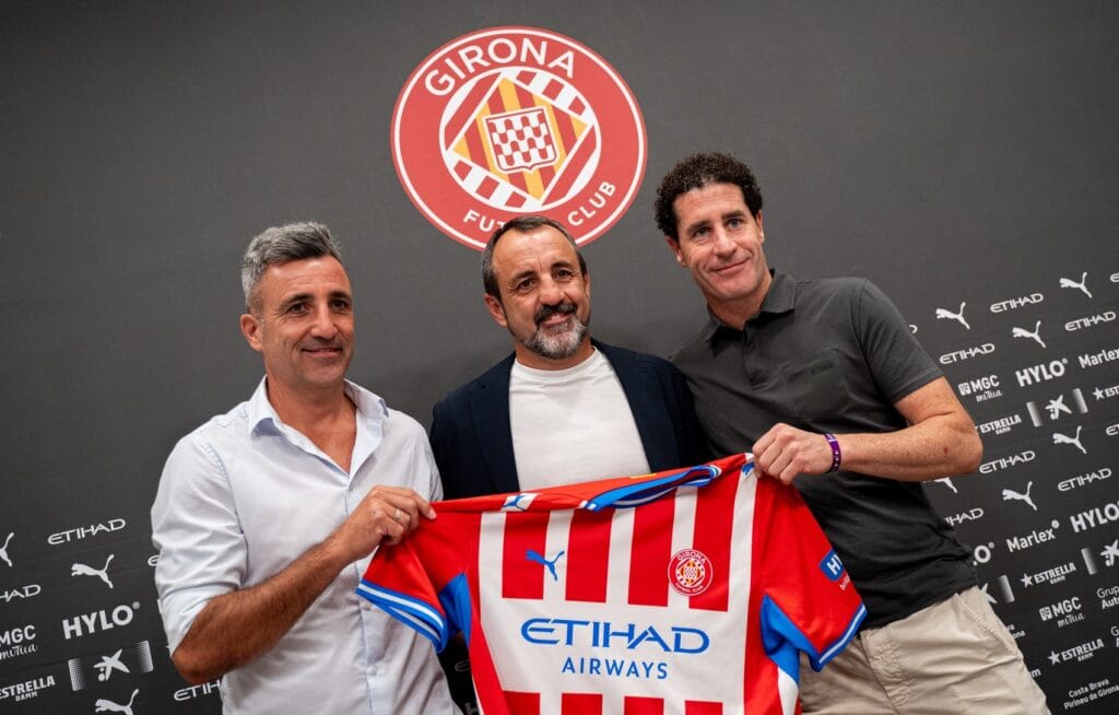 Quique i Óscar Álvarez amb Jordi Balcells