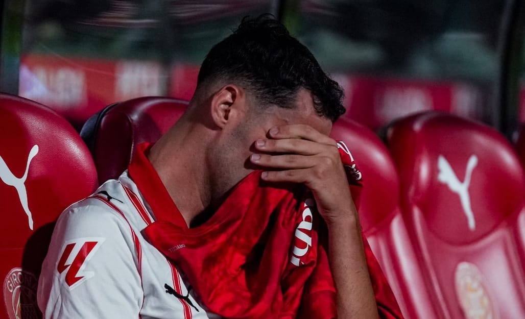 Arnau Martínez després de baixar a Segona
