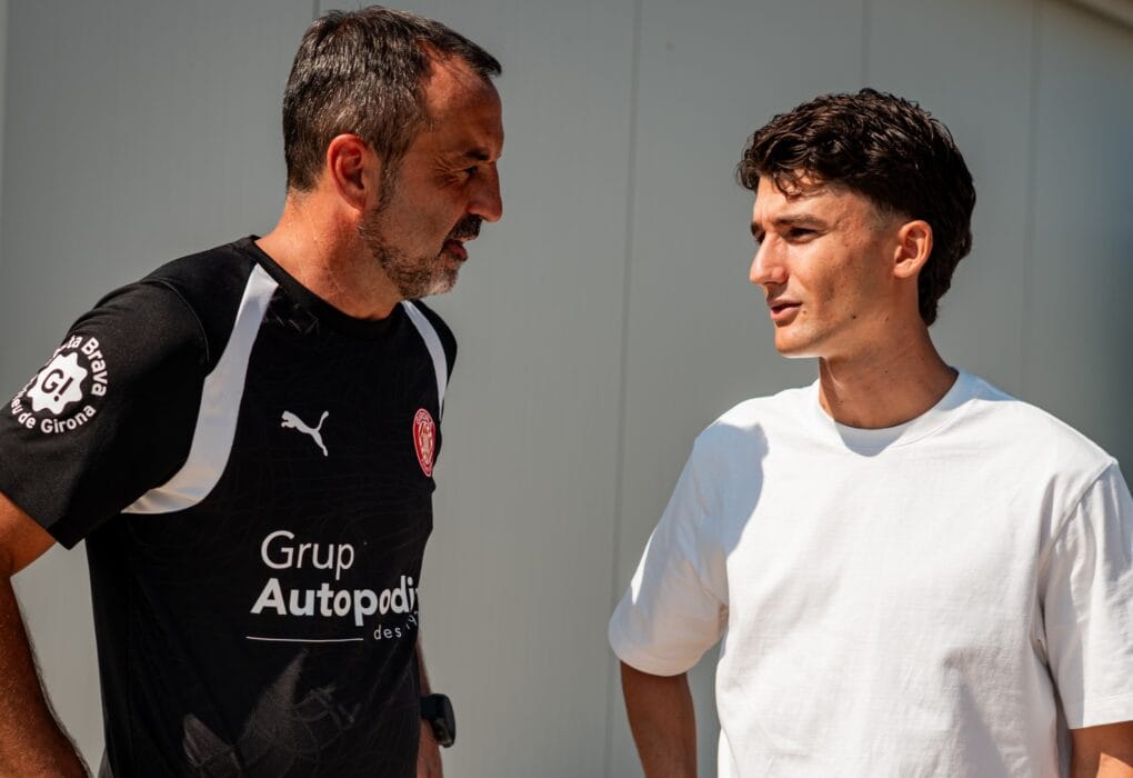 Unai Hernández amb Quique Álvarez