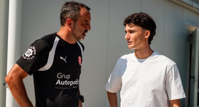 Unai Hernández amb Quique Álvarez