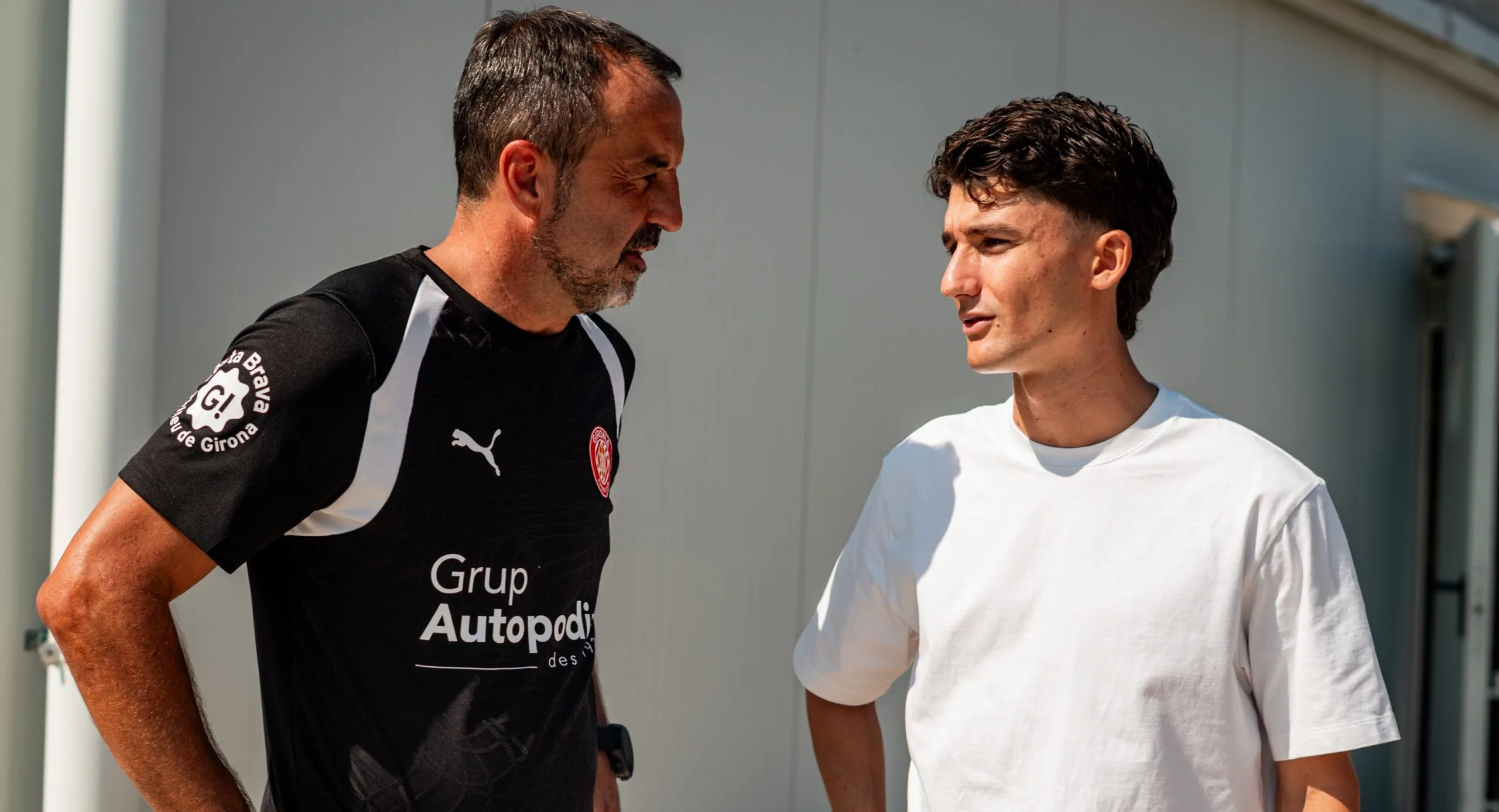 Unai Hernández amb Quique Álvarez