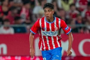 Holmes Junior en el debut a Montilivi