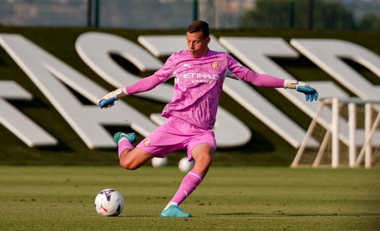 Krapyvtsov durant la pretemporada amb el Girona