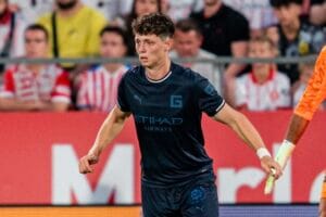 Krejci en un partit amb el Girona