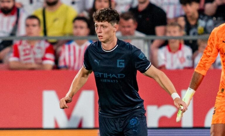 Krejci en un partit amb el Girona