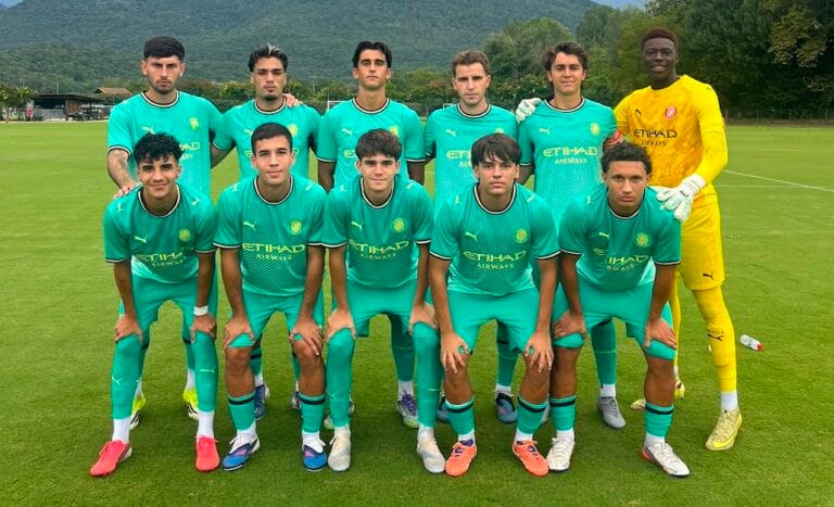 Onze del Girona contra el Terrassa - Amistós