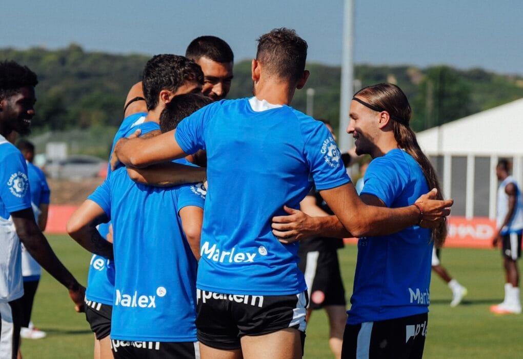 Entrenament Girona FC