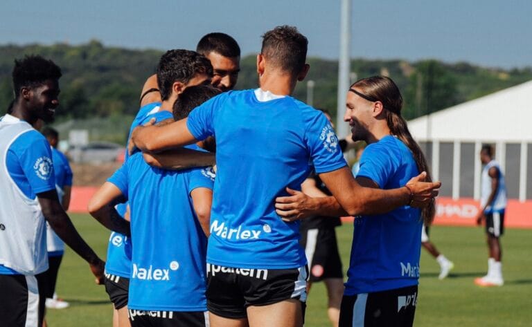 Entrenament Girona FC