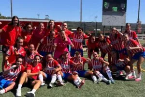 El Girona femení celebra la primera victòria de la temporada