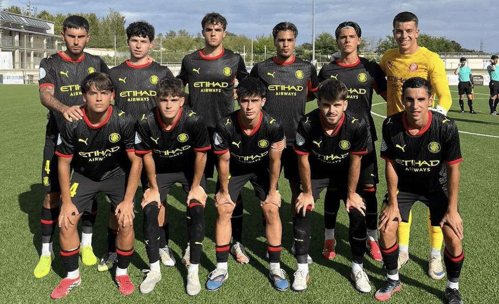 Onze del Girona B en el debut contra el Barbastre