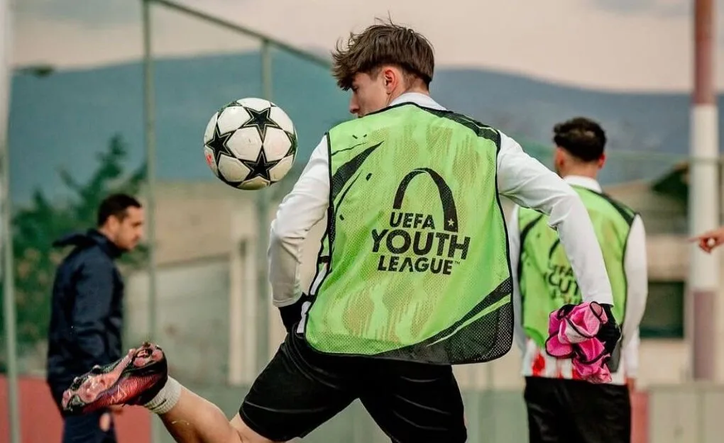 Unai Reverté a la Youth League