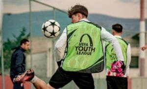 Unai Reverté a la Youth League