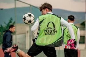 Unai Reverté a la Youth League