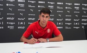 Aitor Araque, jugador del Juvenil A del Girona