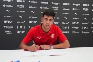 Aitor Araque, jugador del Juvenil A del Girona