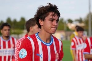 Biel Farrés després del Girona B-Espanyol B