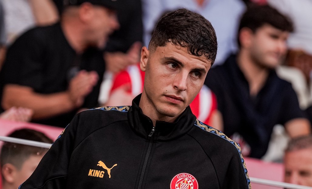 Ivan Morante abans de jugar amb el Girona